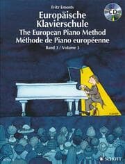 Cover von Europäische Klavierschule 3