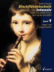 Cover von Blockflötentechnik intensiv 1