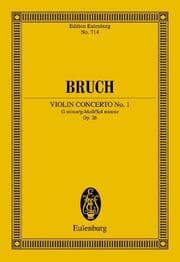 Cover von Violinkonzert Nr. 1 g-Moll