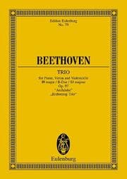 Cover von Klaviertrio Nr. 7 B-Dur