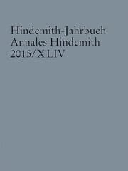 Cover von Hindemith-Jahrbuch