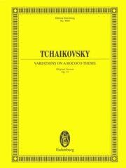 Cover von Variationen über ein Rokoko-Thema für Violoncello und Orchester