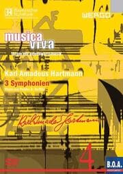 Cover von Karl Amadeus Hartmann - 3 Symphonien