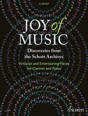 Cover von Joy of Music - Discoveries from the Schott Archives
