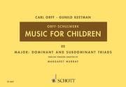 Cover von Music for Children 3