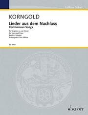 Cover von LIEDER AUS DEM NACHLASS 1