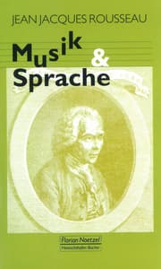 Cover von Musik und Sprache