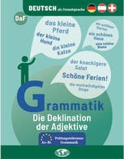 Cover von DaF Grammatik - Die Deklination der Adjektive