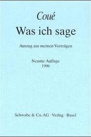 Cover von Was ich sage