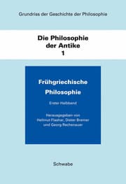 Cover von Frühgriechische Philosophie