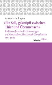 Cover von 'Ein Seil, geknüpft zwischen Thier und Übermensch'