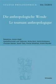 Cover von Die anthropologische Wende - Le tournant anthropologique
