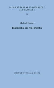 Cover von Buchkritik als Kulturkritik