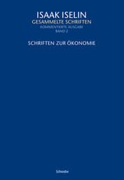 Cover von Schriften zur Ökonomie