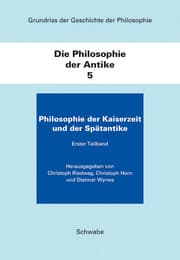 Cover von Philosophie der Kaiserzeit und der Spätantike