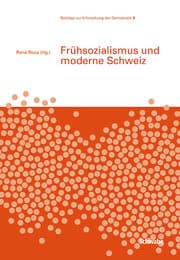 Cover von Frühsozialismus und moderne Schweiz