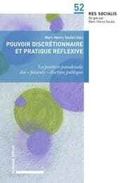 Cover von Pouvoir discrétionnaire et pratique réflexive
