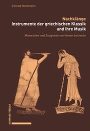 Cover von Nachklänge. Instrumente der griechischen Klassik und ihre Musik
