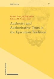 Cover von Authority and Authoritative Texts in the Epicurean Tradition
