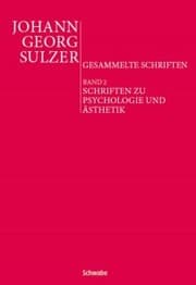 Cover von Schriften zu Psychologie und Ästhetik