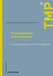 Cover von Philosophische Arbeitsweisen