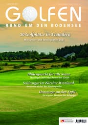 Cover von Golfen rund um den Bodensee 2021