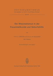 Cover von Der Rheumatismus in der Frauenheilkunde und Geburtshilfe