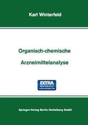 Cover von Organisch-Chemische Arzneimittelanalyse