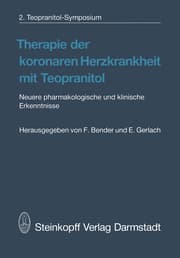 Cover von Therapie der koronaren Herzkrankheit mit Teopranitol