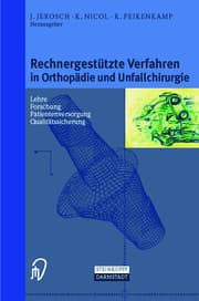 Cover von Rechnergestützte Verfahren in Orthopädie und Unfallchirurgie