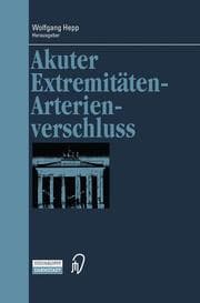 Cover von Akuter Extremitäten-Arterienverschluss
