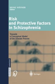 Cover von Risk and Protective Factors in Schizophrenia