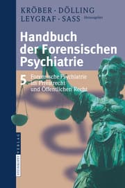 Cover von Handbuch der Forensischen Psychiatrie 5