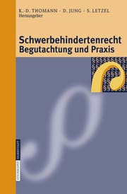 Cover von Schwerbehindertenrecht: Begutachtung und Praxis