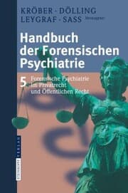 Cover von Handbuch der forensischen Psychiatrie