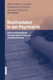 Cover von Routinedaten in der Psychiatrie
