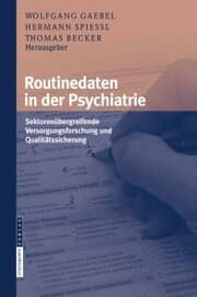 Cover von Routinedaten in der Psychiatrie