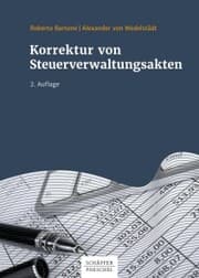 Cover von Korrektur von Steuerverwaltungsakten