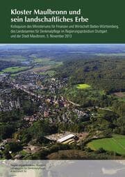 Cover von Kloster Maulbronn und sein landschaftliches Erbe