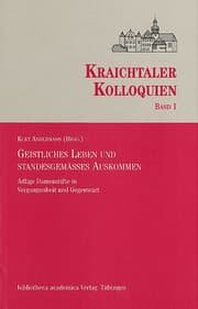 Cover von Geistliches Leben und standesgemäßes Auskommen