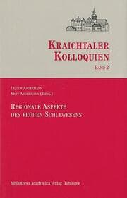 Cover von Regionale Aspekte des frühen Schulwesens