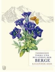 Cover von Thorbeckes 'Tiere und Pflanzen der Berge' Kalender 2020