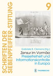 Cover von Zensur im Vormärz