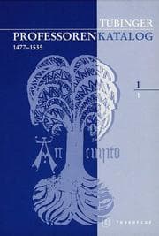Cover von Tübinger Professorenkatalog 1/1