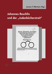Cover von Johannes Reuchlin und der 'Judenbücherstreit'