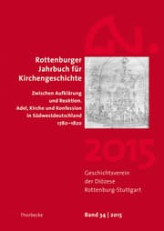 Cover von Rottenburger Jahrbuch für Kirchengeschichte 34/2015