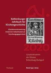 Cover von Rottenburger Jahrbuch für Kirchengeschichte 39/2020
