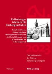 Cover von Rottenburger Jahrbuch für Kirchengeschichte 2023
