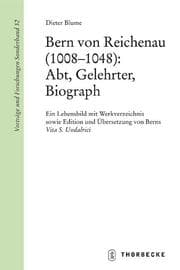 Cover von Bern von Reichenau (1008-1048): Abt, Gelehrter, Biograph
