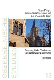 Cover von Das Evangelische Pfarrhaus im deutschsprachigen Südwesten